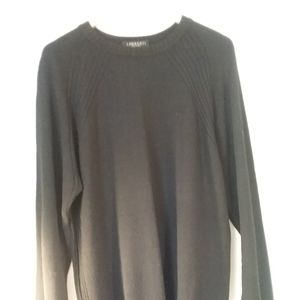 Lamberti Pullover Black Sweater Size: XL
